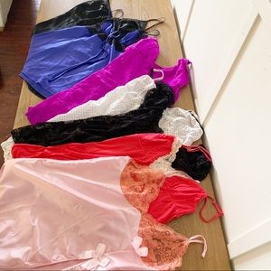 7 x baby doll Victoria secrets/assorted sz s-m